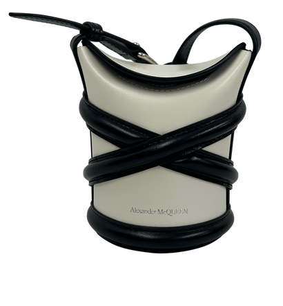 The Curve Bandolera, 250&euro;, Bolso, Blanco/Negro, Animal - Piel, Vista frontal